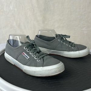 Superga sneakers Womens size 8 Mens 6.5 Gray